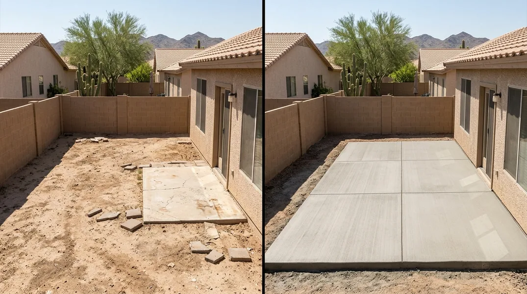 Result concrete in Mesa - Mesa Concrete