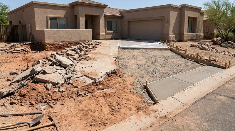 Concrete Removal & Replacement Mesa