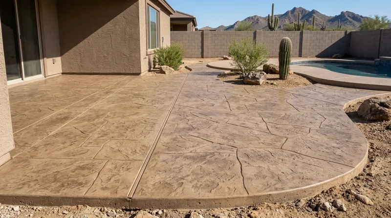 Stamped & Decorative Concrete Mesa
