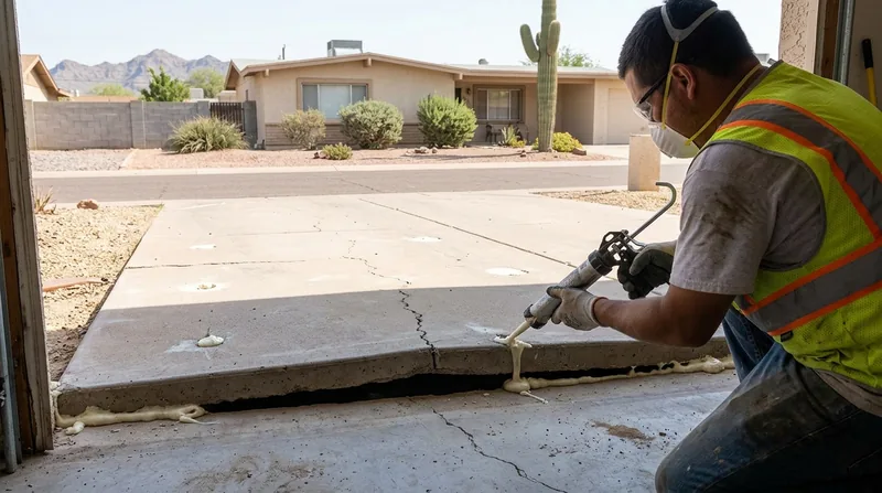 Concrete Leveling & Slab Lifting Mesa