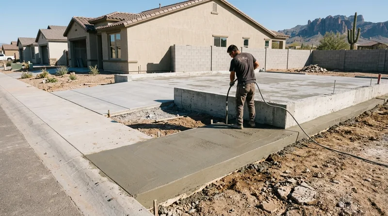 Concrete Slabs & Foundations Mesa